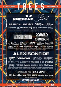 2000 Trees Music Festival 2025 A3 A4 Print Poster Album Unframed - Picture 1 of 1