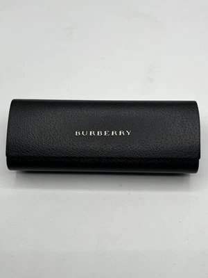Authentic Burberry Eyeglass Sunglass Optical HARD CASE W/ Cloth Black - Image 1 of 4