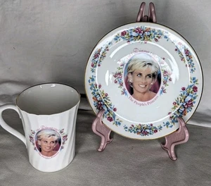 Princess Diana China cup and saucer -  1961-1997 The People Princess  - Picture 1 of 19