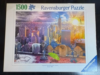 Rompecabezas Ravensburger 'Seasons of New York' 1500 piezas - Sellado *NUEVO* Foto 1 de 4