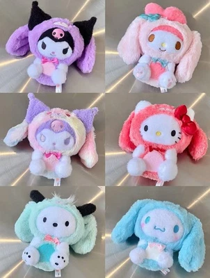 Figura de juguete de peluche serie Fly Up orejas de conejo Sanrio caja ciega caliente confirmada Foto 1 de 4