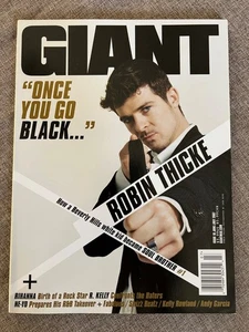 GIANT MAGAZINE ROBIN THICKE RIHANNA NE-YO SWIZZ BEATZ KELLY ROWLAND ISSUE 18 - Bild 1 von 1