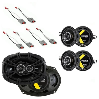 Fits Ford Aerostar 1986-1997 OEM Speaker Upgrade Kicker (2) DSC35 DSC693 Package - Image 1 of 4
