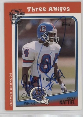 2004 Topps All-Time Fan Favorites Auto Ricky Nattiel #RN Auto - Image 1 of 2