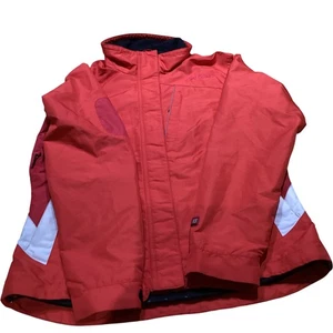 Spyder XSCAP Women's Ski Jacket Size L Red Water Resistant - Picture 1 of 8