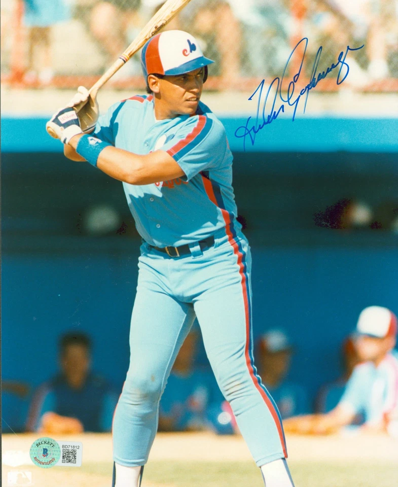 Expos Andres Galarraga Authentic Signed 8x10 Photo Autographed BAS #BD71812 - Image 1 of 1