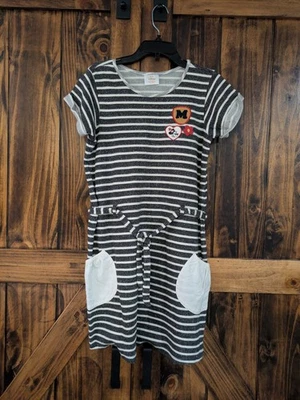Vestido Minnie Mouse Colección Disney Por Hanna Andersson Niñas Talla 12 Línea A Usado en Excelente Condición Foto 1 de 4