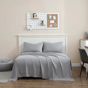 Queen Set – 4 Piece Bedding – Soft and Shrinkage Resistant Deep Pockets True ... - Picture 1 of 8