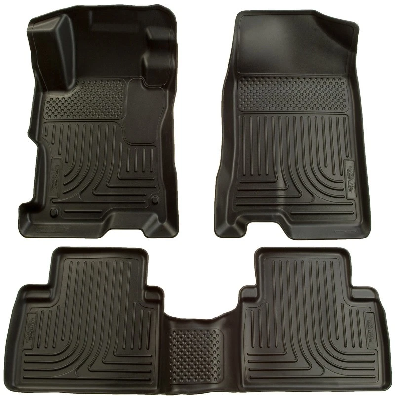 Forros de piso Husky Liners 98601 WeatherBeater para Nissan Altima 2007-2012 sedán Foto 1 de 4
