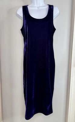 Vestido Forever 21 Para Mujer Años 90 Y2K Terciopelo Hada Grunge M Púrpura Gótico Capricho Foto 1 de 4