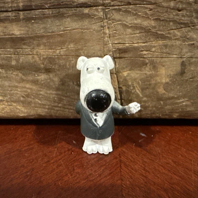 Figura de esmoquin traje Brian Griffin mini programa de televisión Family Guy FOX 2007 1,5" Foto 1 de 3