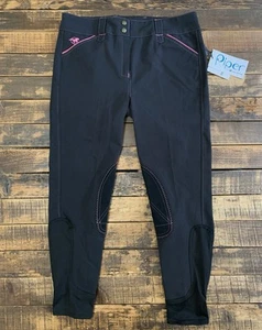 Nuevo con etiquetas Piper By Smartpak Mujer 34R Pantalones Pantalones Parche Rodilla Montar Ecuestre - Imagen 1 de 10
