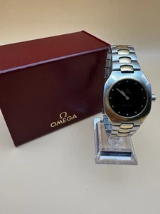 Omega Seamaster Polaris Stainless Steel and 18k Gold Quartz Mens Watch - Bild 1 von 11