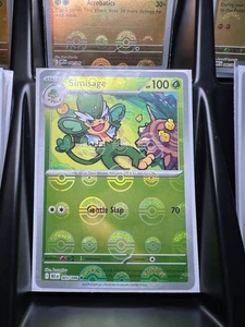 Simisage (modello Poke Ball) 005/086 Sv: Black Bolt Holo - Foto 1 di 1