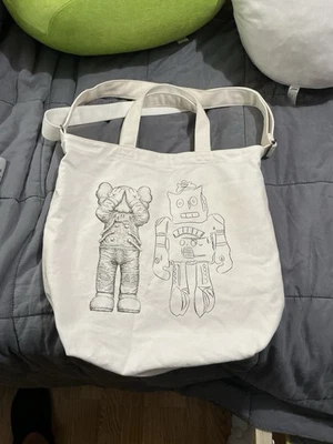 Uniqlo KAWS x Andy Warhol Unisex Tote Bag - Image 1 of 4