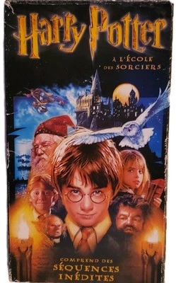 Harry Potter a l'ecole des sorciers VHS (2002) - NTSC - French - Tested - Image 1 of 3