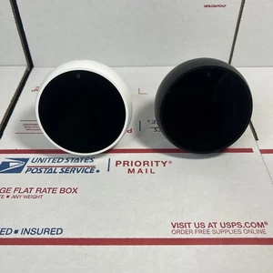 2X Amazon Echo Spot VN94DQ Smart Assistant Alexa 2.5" (No Cords) - SAME DAY SHP - Picture 1 of 4