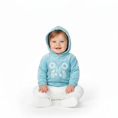 Miniwear Zip Up Hoodie Size 3-6 mo - Image 1 of 4