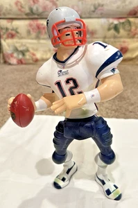**NICE** Tom Brady 2007 Allstar Vinyl Figure--LIMITED EDITION WHITE VARIANT--11" - Picture 1 of 3