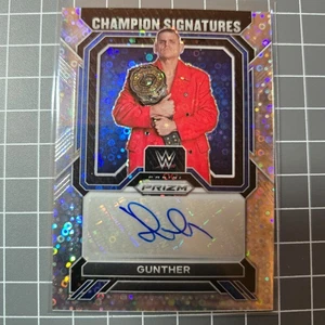 2024 Panini Prizm WWE Gunther Champion Signatures Undercard - Picture 1 of 2