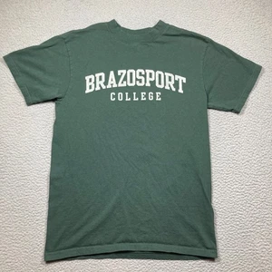 Brazosport College Gators T Shirt Adult Small Green Short Sleeve Lake Jackson TX - Picture 1 of 8