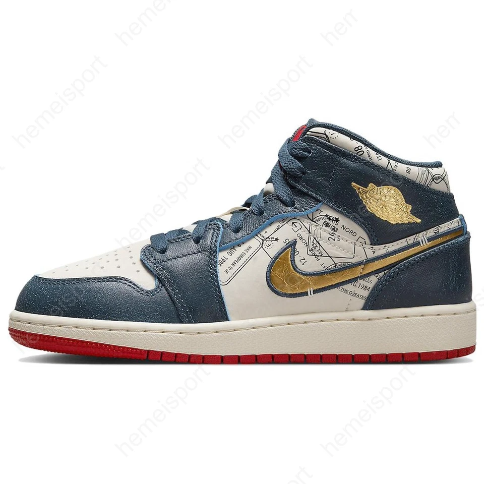 Size 4 (GS) - Jordan 1 SE Mid Take Flight