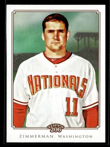 Ryan Zimmerman - Base cartacea Topps 206 2010 #112 Washington Nationals - Foto 1 di 2