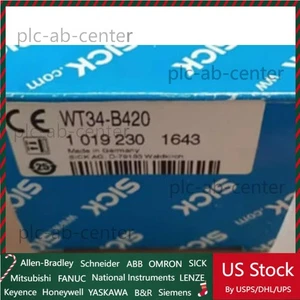 New Sick WT34-B420 WT34B420 Photoelectric Sensor 1019230 - Picture 1 of 3