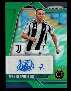 2025 Panini FIFA Club Mondiali Teun Koopmeiners Verde Autografo Auto 5/5 - Foto 1 di 2