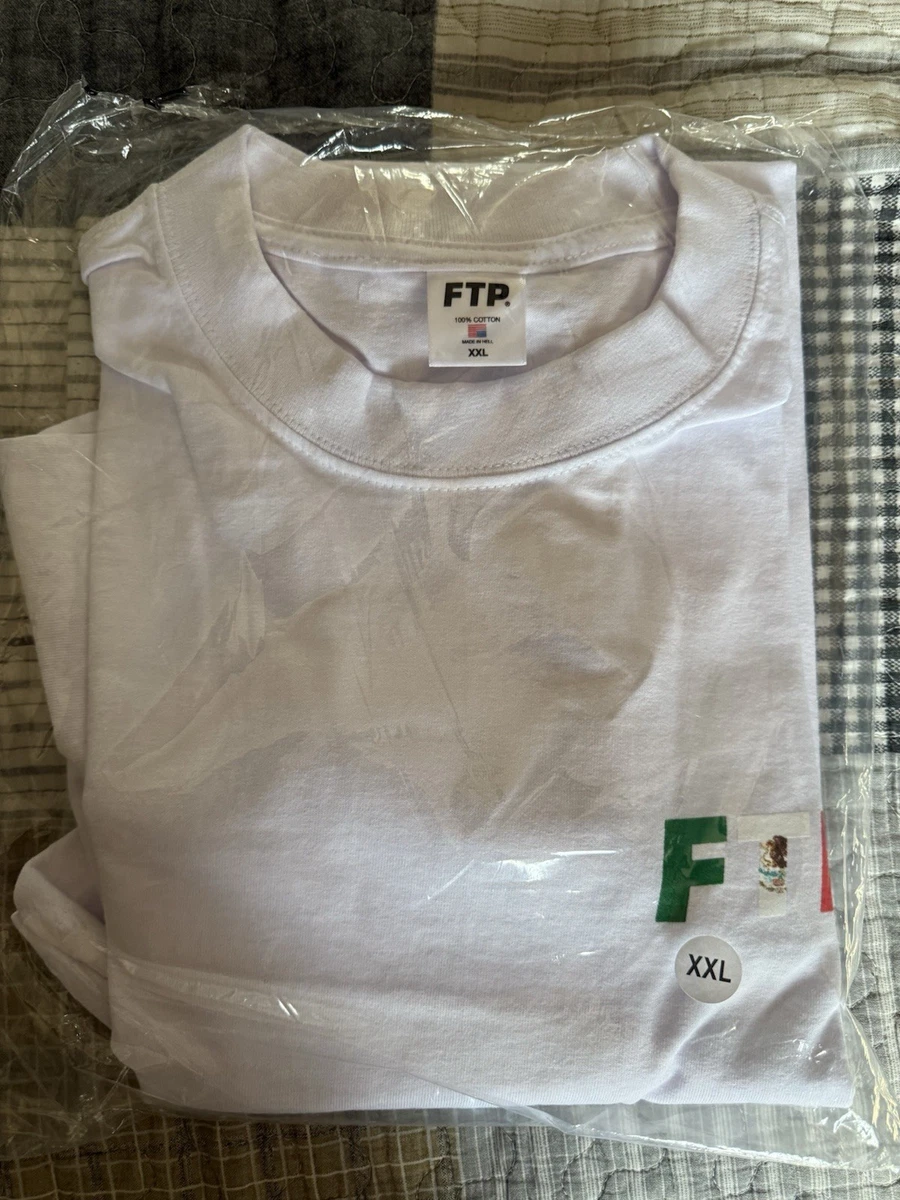FTP Mexican Flag Logo Tee White Lサイズ FTP Mexican Flag Logo Tee White Size: XXL NEW | eBay