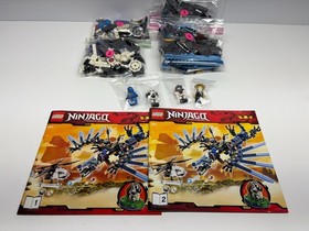 LEGO Ninjago 2521 Lightning Dragon Battle Complete w/ Jay DX & Manuals NO Box