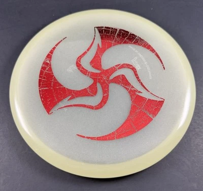 Discmania Huk Lab Stamped Glow C-Line P3X 176g Disc Golf Putter Trifly Rare - Image 1 of 4