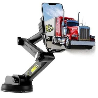 Phone Mount for Truck Phone Holder for Truck - Heavy Duty Super Suction Cup - Image 1 of 4