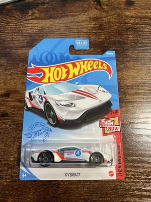 Ford GT Zamac 2021 Hot Wheels Walmart #10 Zamac #164 entonces y ahora 7/10 '17 wPr5s Foto 1 de 3