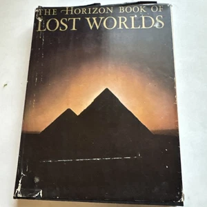 1962 THE HORIZON BOOK OF LOST WORLDS- Horizon Editors/Marshall B. Davidson HCDJ - Picture 1 of 8