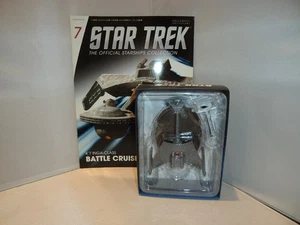 EAGLEMOSS STAR TREK STAR SHIPS Issue #7: K't'inga-Class Battle Cruiser - Picture 1 of 1