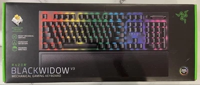 Razer BlackWidow V3 Gaming Keyboard Yellow switch JP Used - Image 1 of 4