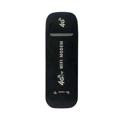 Black 4G LTE Unlocked USB WIFI Modem Wireless Router Mobile Broadband 150Mbps - Image 1 of 4