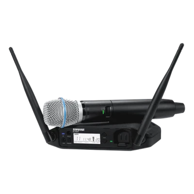 Shure GLXD24+/Beta87A Dual Band Digital Wireless Handheld System - Image 1 of 3