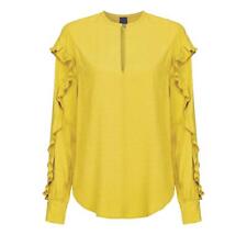 PINKO Blusa Donna Belinda Colore Green/Senape