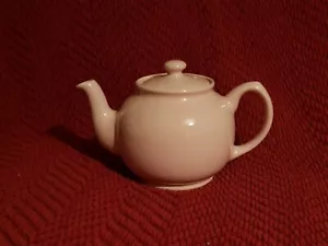 Large Sadler Vintage Teapot, Pink Pastel, 5" Tall - Picture 1 of 6