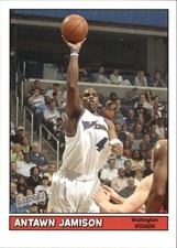2005-06 Bazooka Washington Wizards Basketball Card #32 Antawn Jamison
