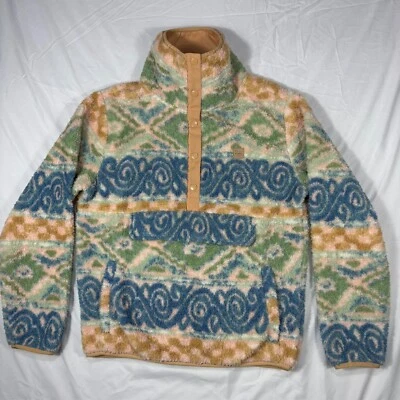 Billabong Adventure Division Fleece Pullover Pouch Pocket Womens Large Comfort - Image 1 of 4