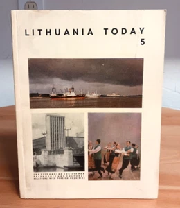 Vintage 1970 Lithuania Today Soviet Era Booklet 5 Magazine English Language - Picture 1 of 7