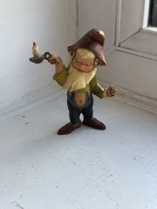 Vintage Gnome elf Macau Christmas holiday hanging tree ornament 1960’s Pixi - Picture 1 of 3