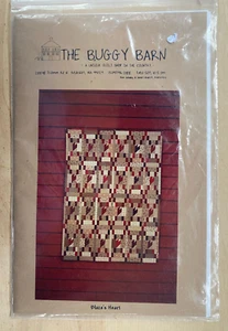 Quilt Pattern BLAZE'S HEART Buggy Barn Rustic Decor Country Folk New Vintage - Picture 1 of 2