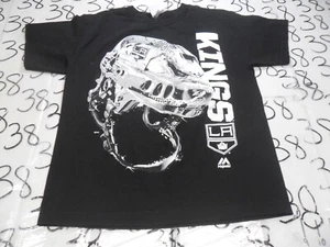 Kids Medium Los Angeles Kings Hockey NHL Helmet Shirt - Picture 1 of 7