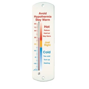 TERMOMETRO IPOTERMIA DA PARETE 240MM TEMPERATURA FREDDA SANITÀ ANZIANI 14/867/2 - Foto 1 di 7