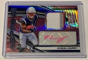 2019 Panini Spectra Aspiring Neon Pink 01/25 N'Keal Harry #APA-10 RPA  Patriots