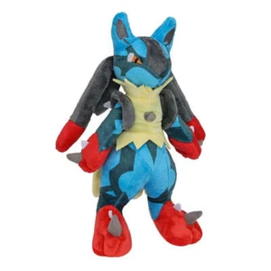 Mega Lucario Pokemon Kuscheltier - 25 cm Plüschtier Stofftier - Picture 1 of 2